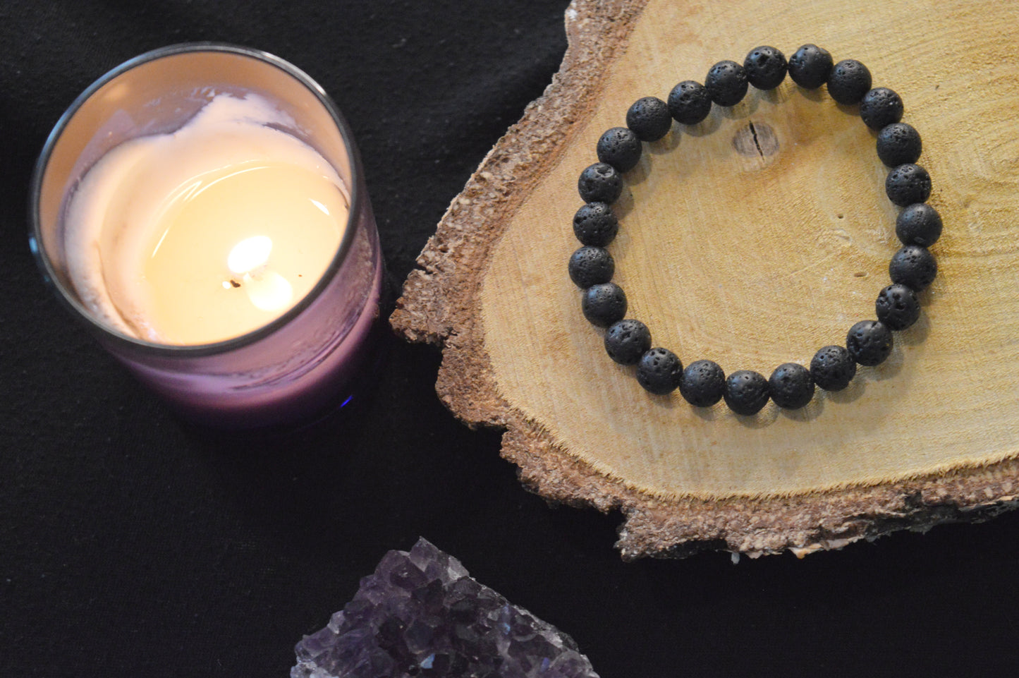 Bracelet - No Stress - Pierre de Lave