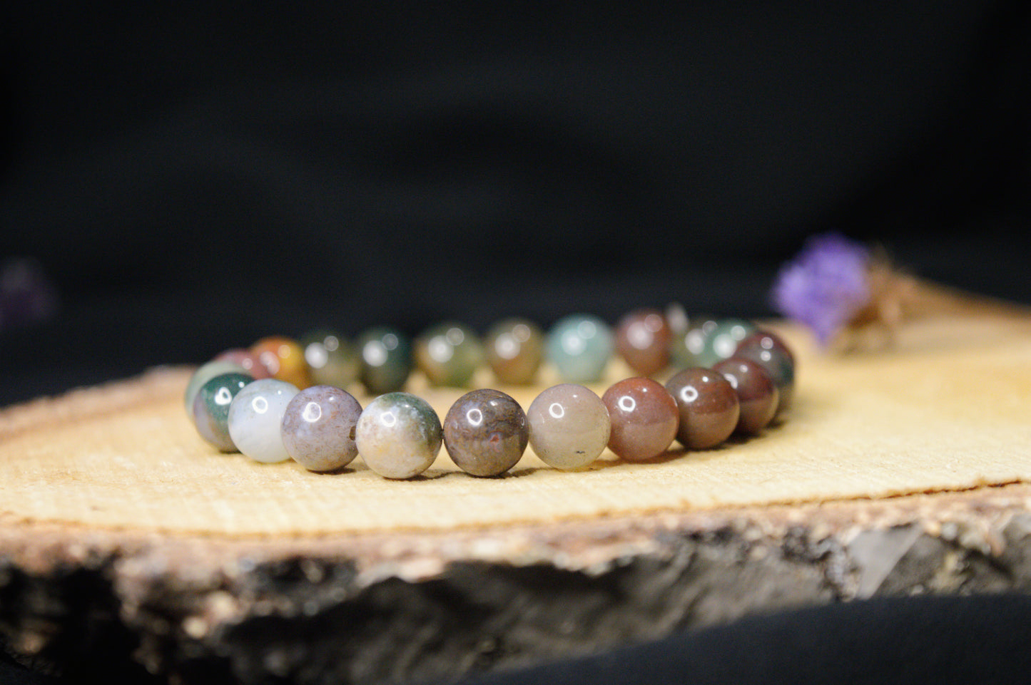 Bracelet - Équilibre - Agate Indienne