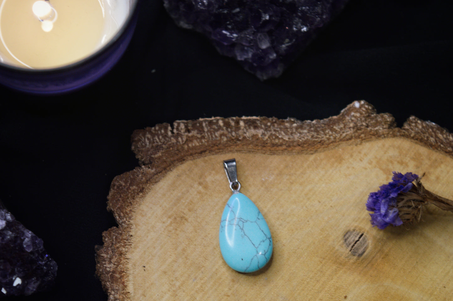 Bracelet - Calme et Douceur - Howlite Turquoise