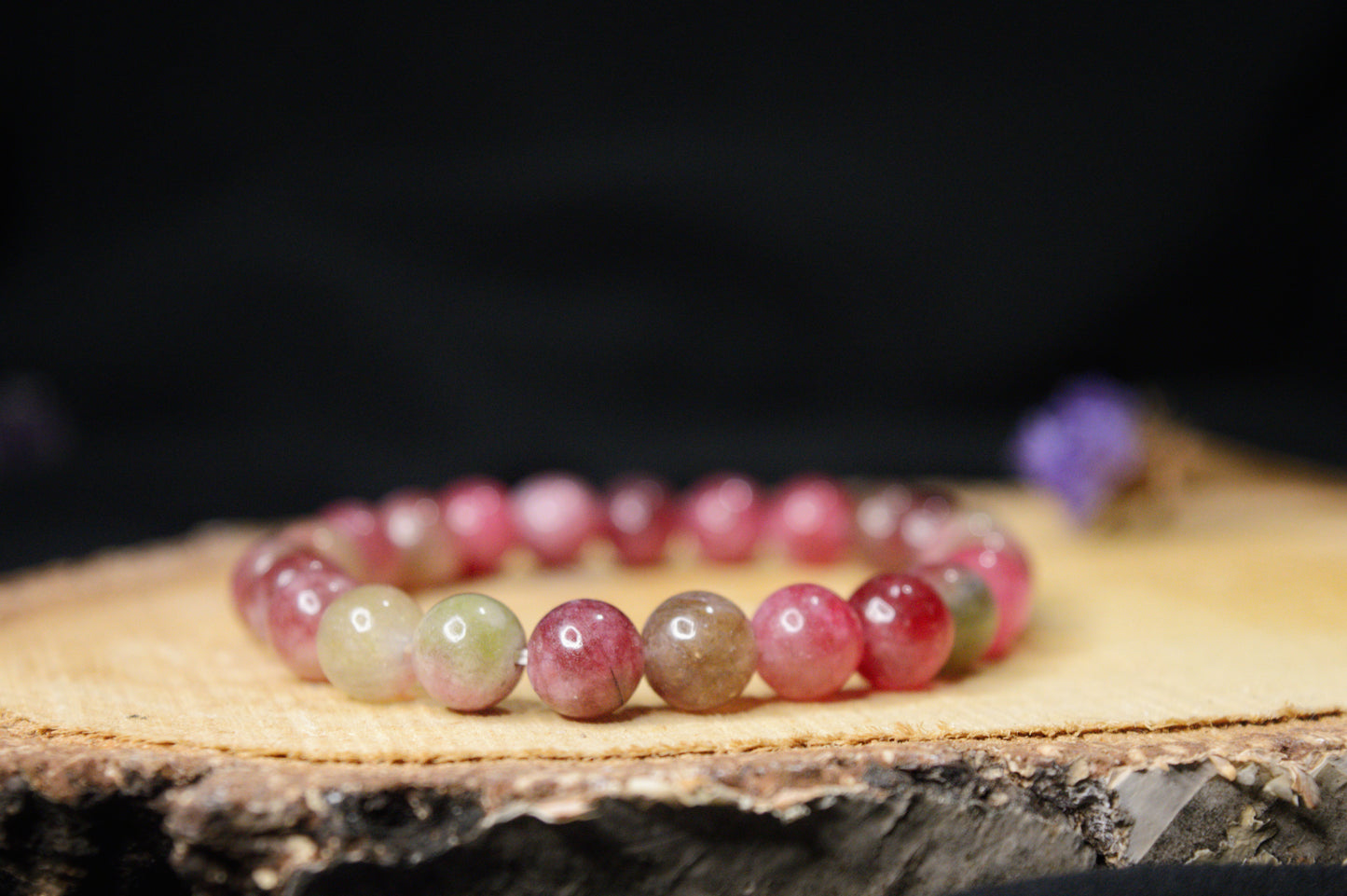 Bracelet - Fertilité - Rubellite (Tourmaline Rouge)