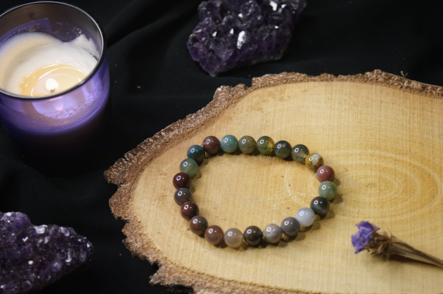 Bracelet - Équilibre - Agate Indienne