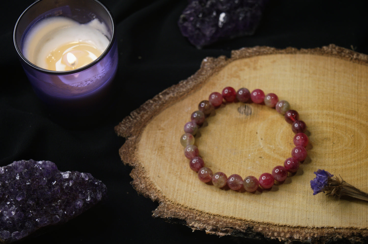 Bracelet - Fertilité - Rubellite (Tourmaline Rouge)